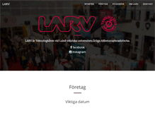 Tablet Screenshot of larv.org